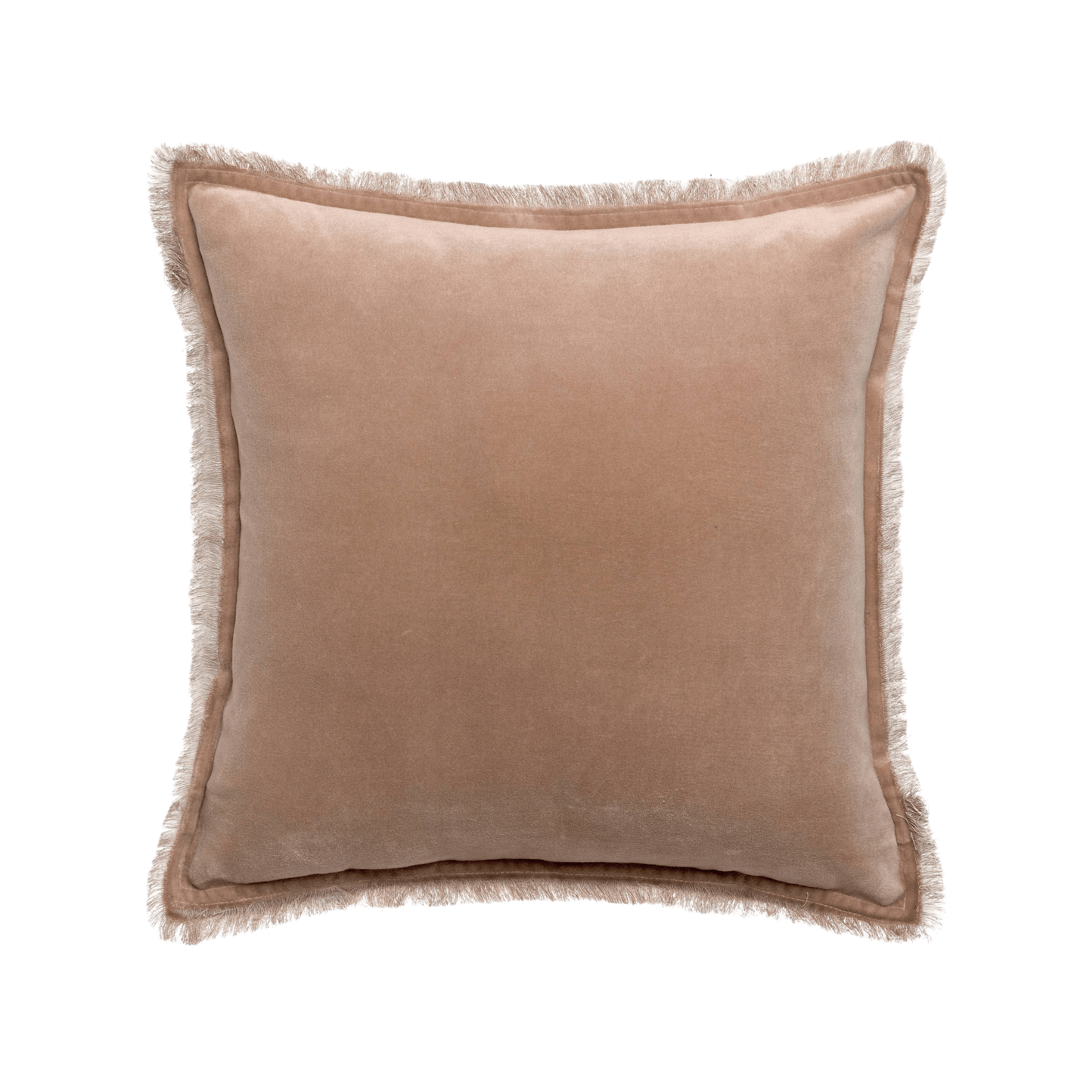 Vivienne Taupe Velvet Pillow