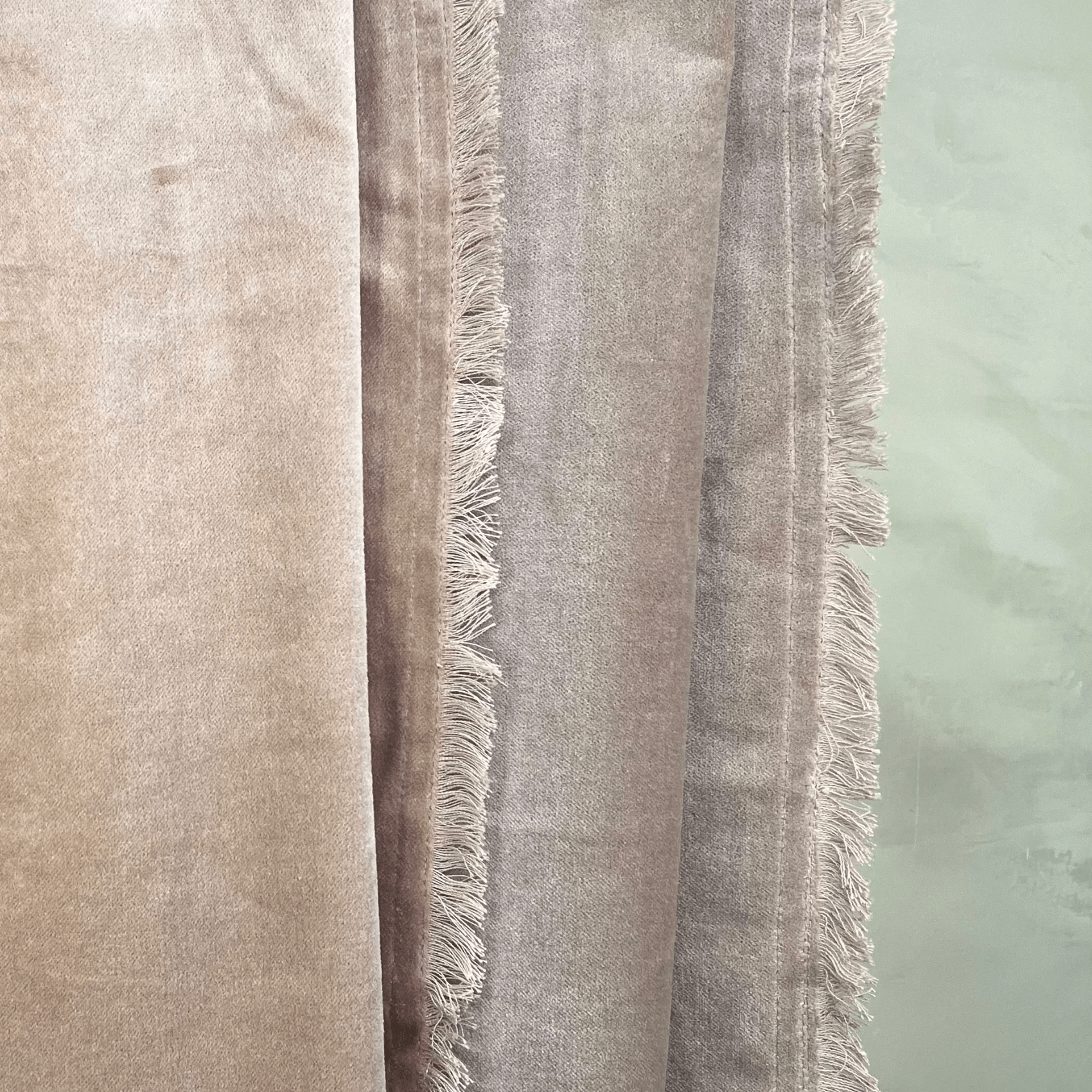 Vivienne Taupe Velvet Pillow