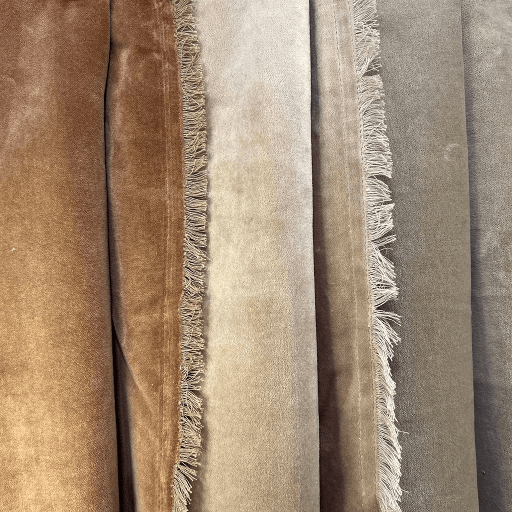 Vivienne Taupe Velvet Pillow
