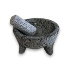 Volcanic Stone Molcajete | Handmade Mexican Mortar & Pestle Mexican Molcajete La Vie Bien Volcanic Stone Molcajete | Handmade Mexican Mortar & Pestle