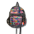 Volcano Huipil Upcycled Textile Backpack - Guatemala Bags La Vie Bien Volcano Huipil Upcycled Textile Backpack - Guatemala