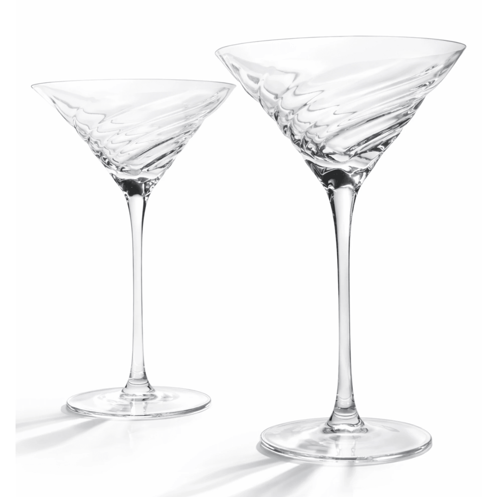 Vortex Martini Glass by Sister.ly Drinkware