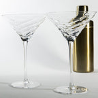 Vortex Martini Glass Cocktail glasses La Vie Bien Vortex Martini Glass