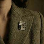 Vote As You Please But Please Vote Handmade Metal Lapel Pin Feminist Brooch Pin La Vie Bien Vote As You Please But Please Vote Handmade Metal Lapel Pin Feminist Brooch