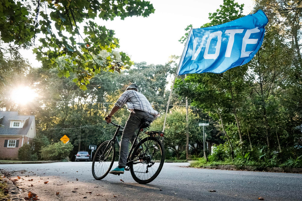 Vote Flag Flag La Vie Bien Vote Flag