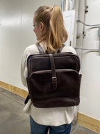 Voyager Leather Backpack by Fair Anita