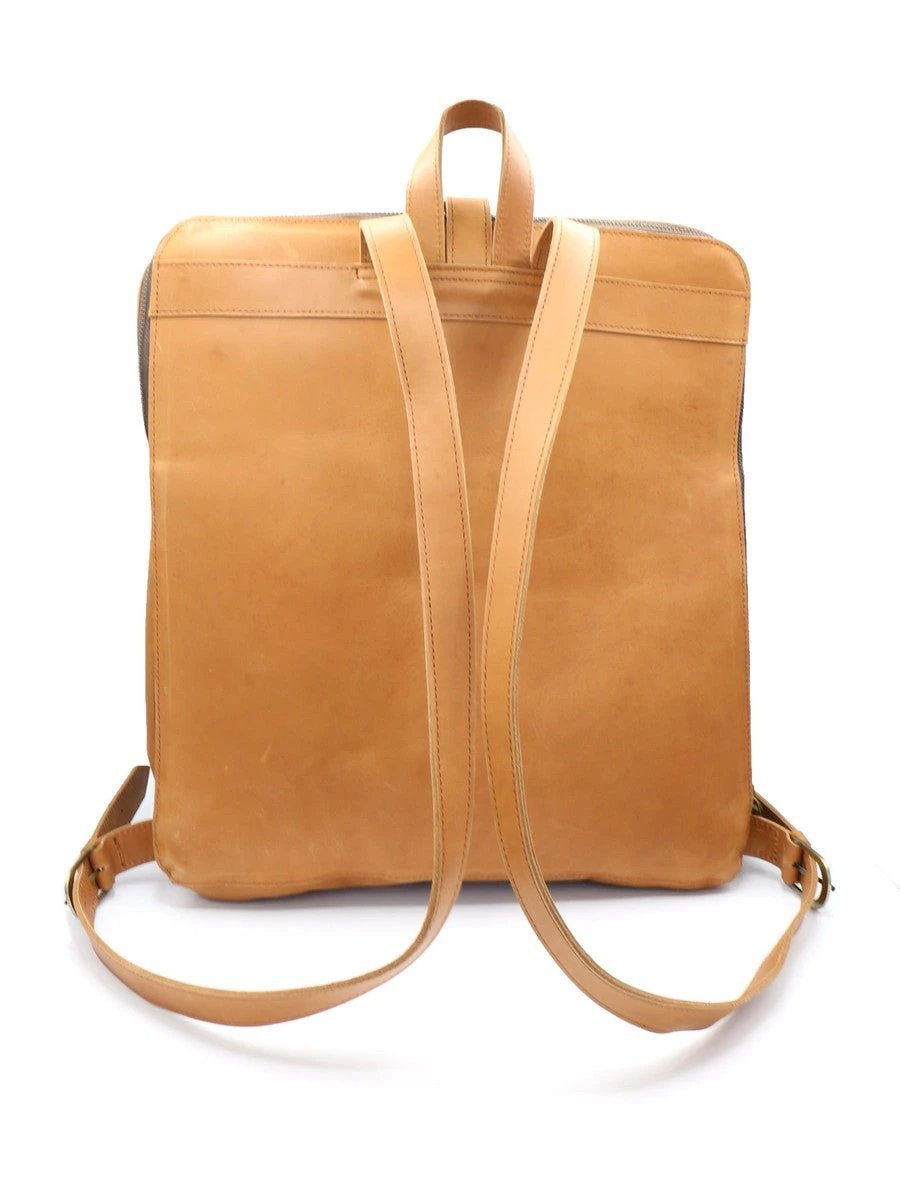 Voyager Leather Backpack by Fair Anita