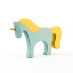 Waldorf large wooden Unicorn toy by PoppyBabyCo