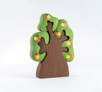 Waldorf Wooden Apple Tree Puzzle by PoppyBabyCo