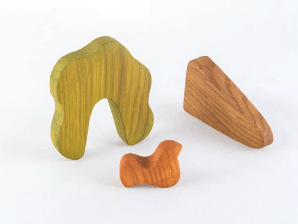 Waldorf wooden Oak Tree with the Bird by PoppyBabyCo