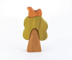 Waldorf wooden Oak Tree with the Bird by PoppyBabyCo