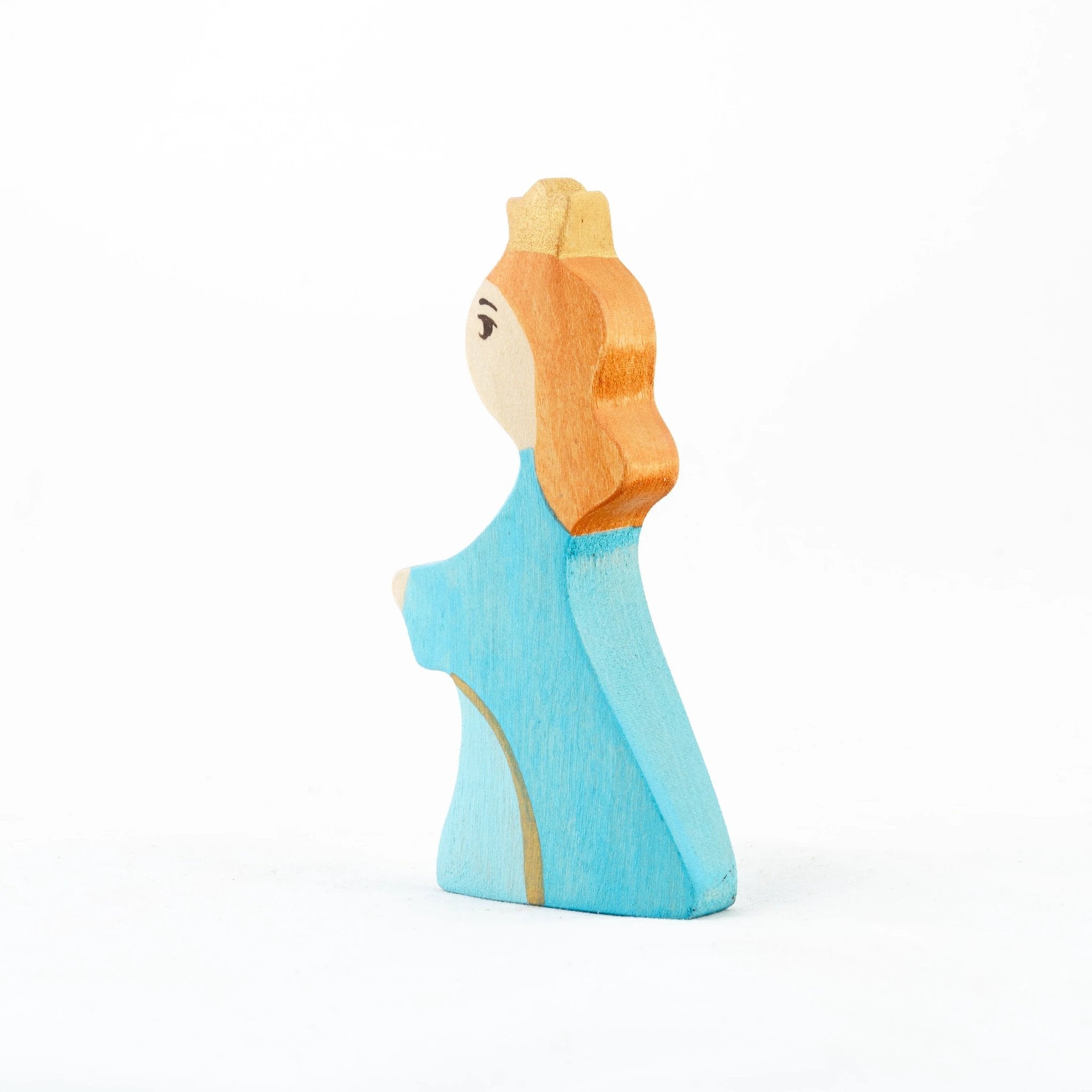 Waldorf Wooden Prince and Princess Figures by PoppyBabyCo