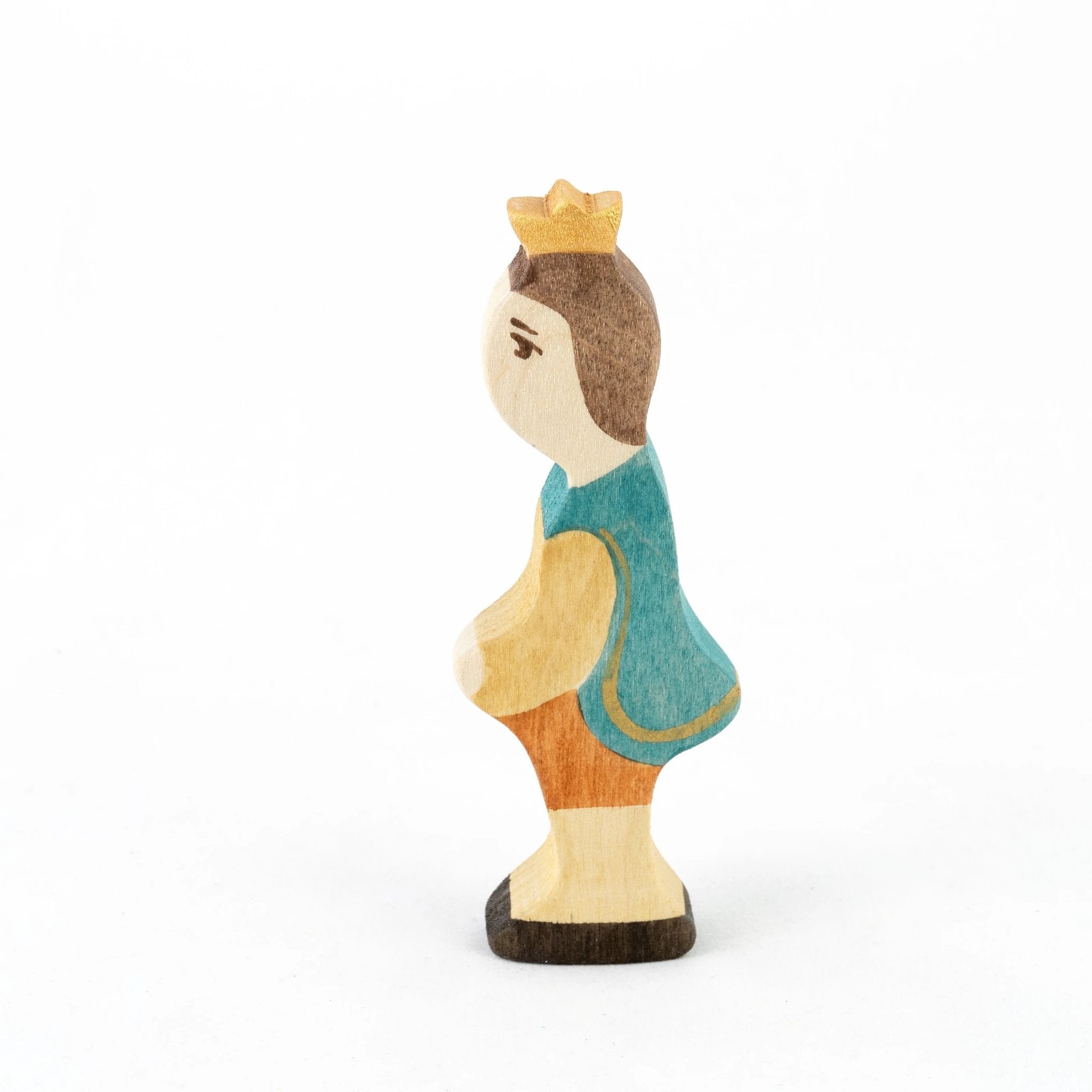 Waldorf Wooden Prince and Princess Figures by PoppyBabyCo