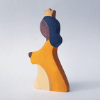 Waldorf Wooden Prince and Princess Figures by PoppyBabyCo
