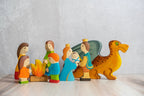 Waldorf Wooden Prince and Princess Figures by PoppyBabyCo