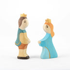 Waldorf Wooden Prince and Princess Figures by PoppyBabyCo