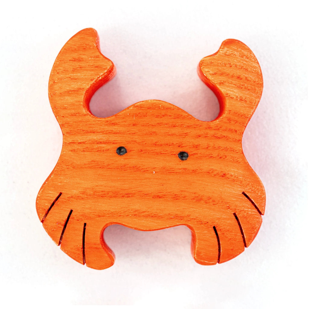 Waldorf wooden Sea Creatures and Fish set-10 pieces by PoppyBabyCo