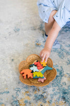 Waldorf wooden Sea Creatures and Fish set-10 pieces by PoppyBabyCo