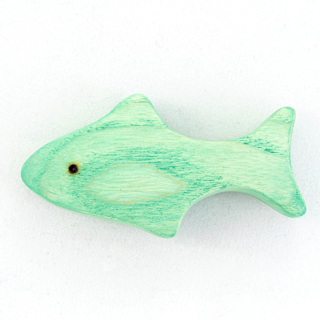 Waldorf wooden Sea Creatures and Fish set-10 pieces by PoppyBabyCo