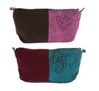 Wallflower Cosmetic Bag Cosmetic & Jewelry Bags La Vie Bien Wallflower Cosmetic Bag