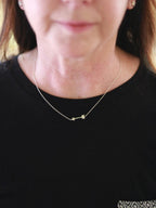 Wandering Arrow Sterling Necklace by Fair Anita