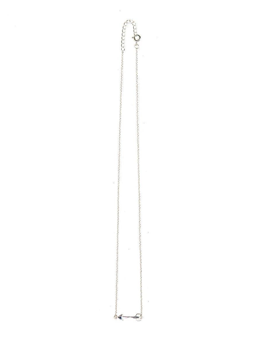 Wandering Arrow Sterling Necklace by Fair Anita