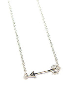 Wandering Arrow Sterling Necklace by Fair Anita