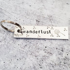 WANDERLUST Bar Keychain Key Chain La Vie Bien WANDERLUST Bar Keychain