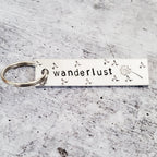 WANDERLUST Bar Keychain Key Chain La Vie Bien WANDERLUST Bar Keychain
