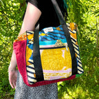 Wanderlust Kantha Stitched Bag Clothing and Accessories La Vie Bien Wanderlust Kantha Stitched Bag