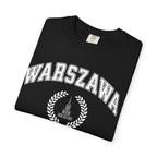 Warszawa Vintage Tee — Warsaw City Crest T-Shirt with Palace of Culture and Science graphic T-Shirt La Vie Bien Warszawa Vintage Tee — Warsaw City Crest T-Shirt with Palace of Culture and Science graphic