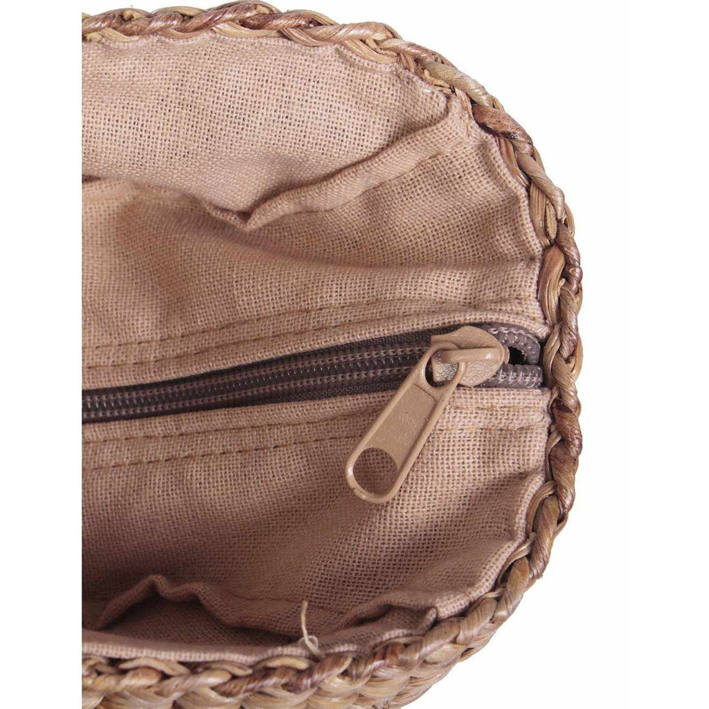 Water Hyacinth Handmade Boho Bag Collection (Small) - Thailand Bags La Vie Bien Water Hyacinth Handmade Boho Bag Collection (Small) - Thailand