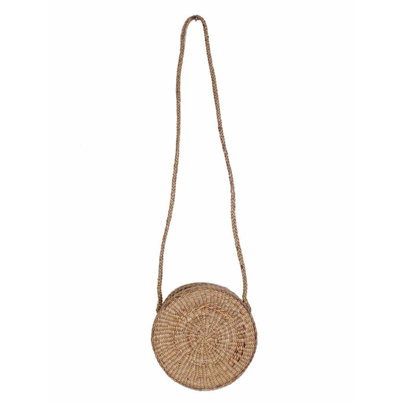 Water Hyacinth Handmade Boho Bag Collection (Small) - Thailand Bags La Vie Bien Water Hyacinth Handmade Boho Bag Collection (Small) - Thailand