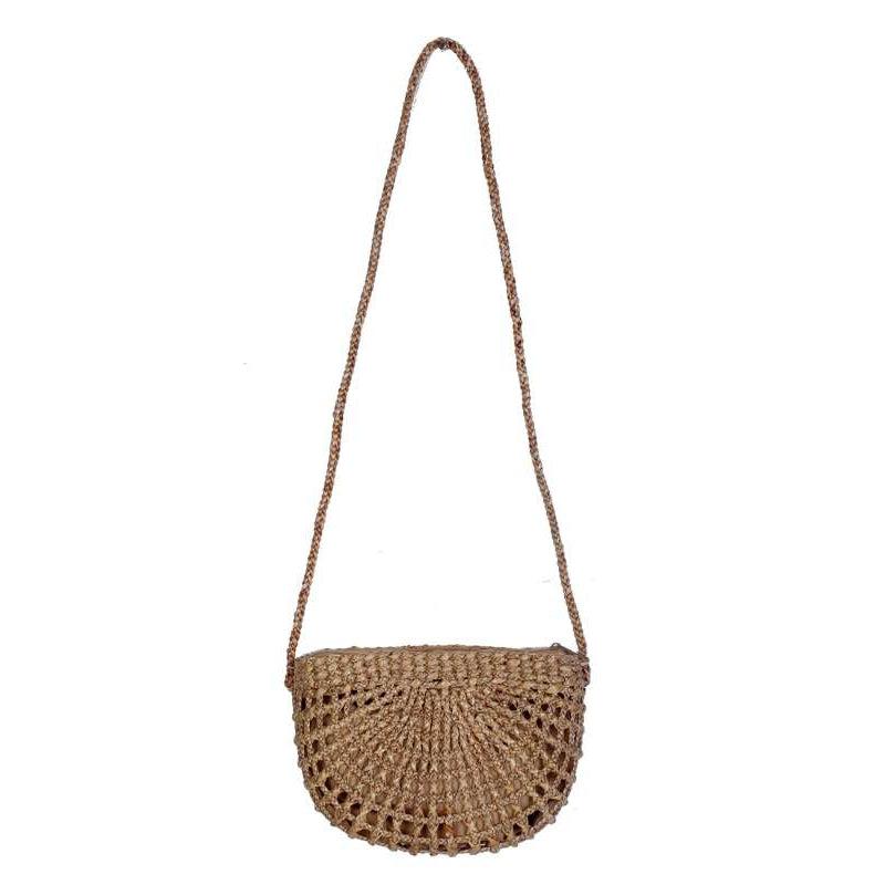 Water Hyacinth Handmade Boho Bag Collection (Small) - Thailand Bags La Vie Bien Water Hyacinth Handmade Boho Bag Collection (Small) - Thailand