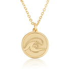 Water Symbol Necklace La Vie Bien Water Symbol Necklace