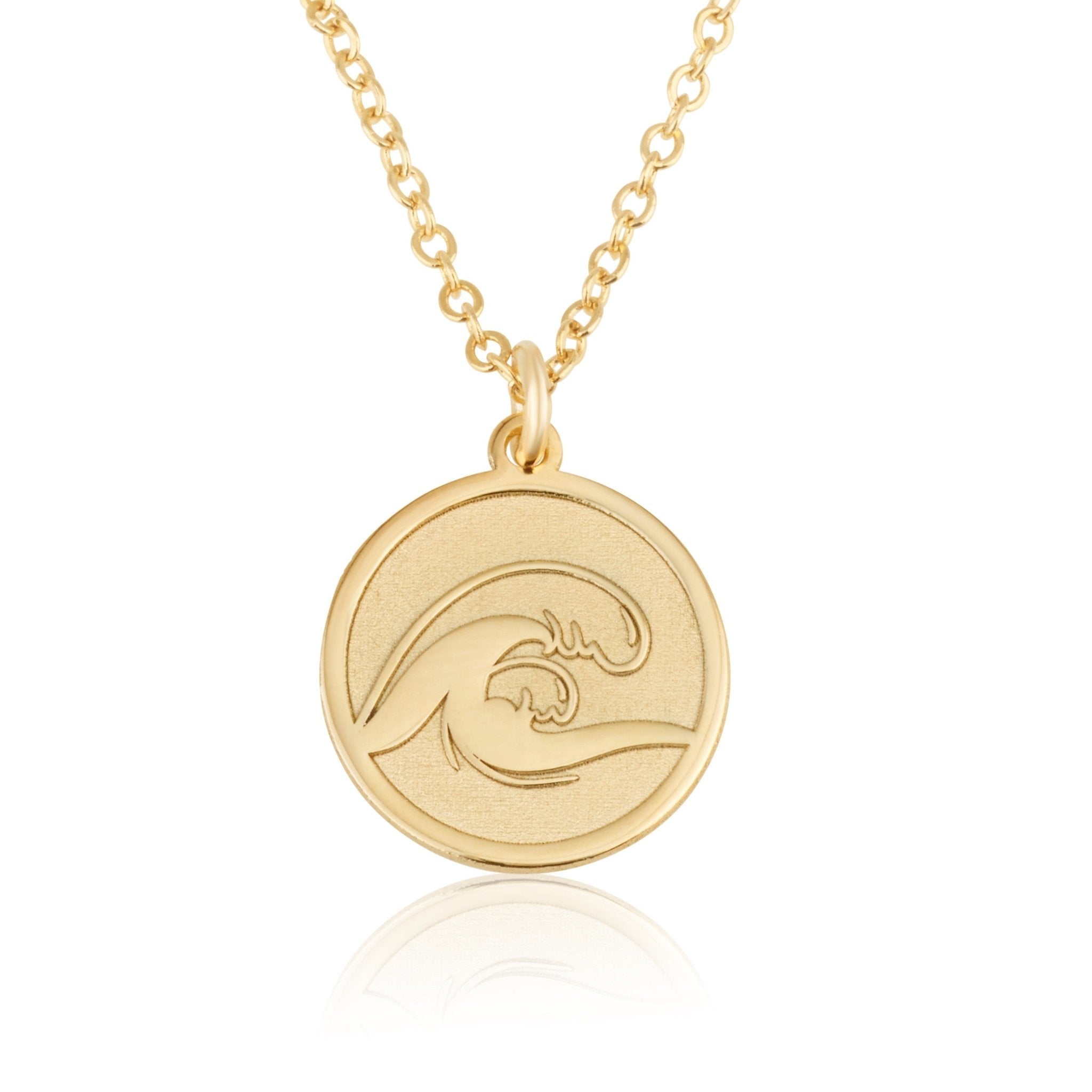 Water Symbol Necklace La Vie Bien Water Symbol Necklace