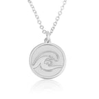 Water Symbol Necklace La Vie Bien Water Symbol Necklace