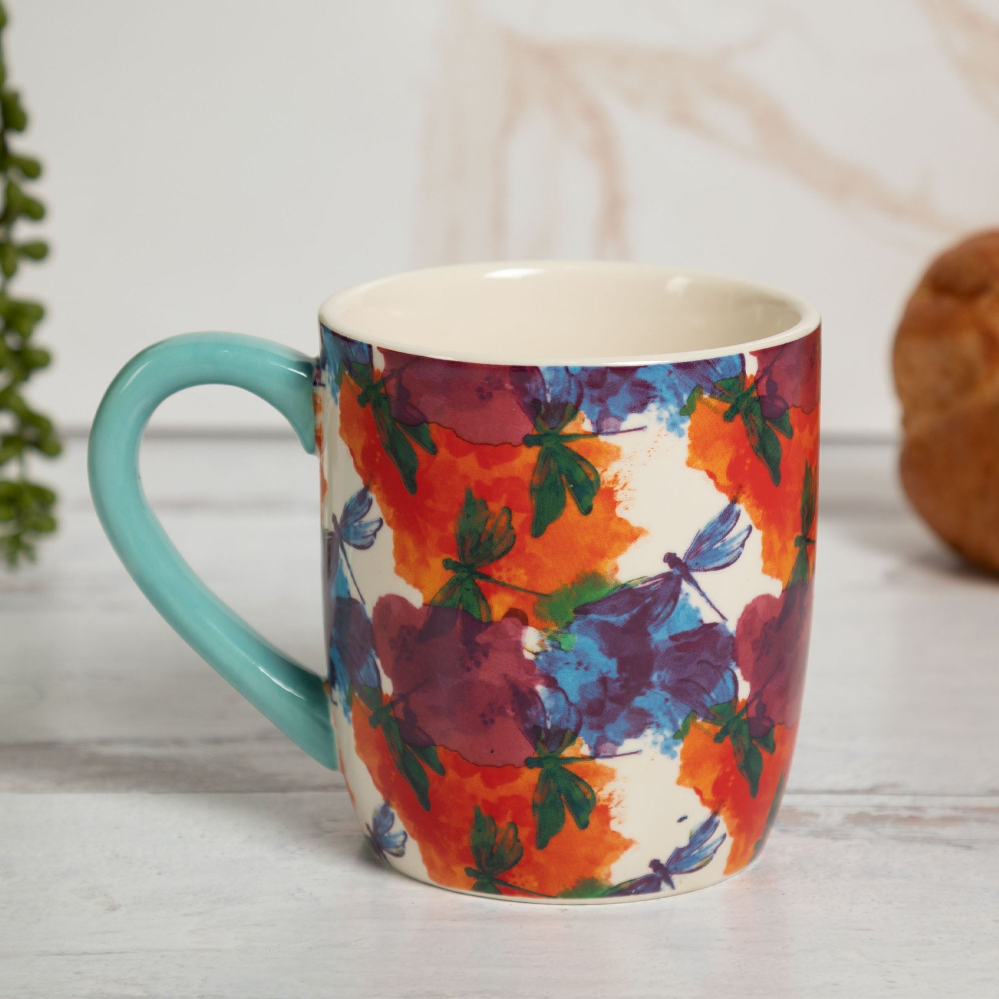Watercolor Dragonfly Mug Mugs & Other Drinkware La Vie Bien Watercolor Dragonfly Mug