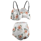 Watercolor flowers Tankini Swimsuit by SALE-Personal Design