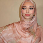 Watercolour Wash Hijab Scarf(MH240)