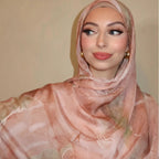 Watercolour Wash Hijab Scarf(MH240) La Vie Bien Watercolour Wash Hijab Scarf(MH240)