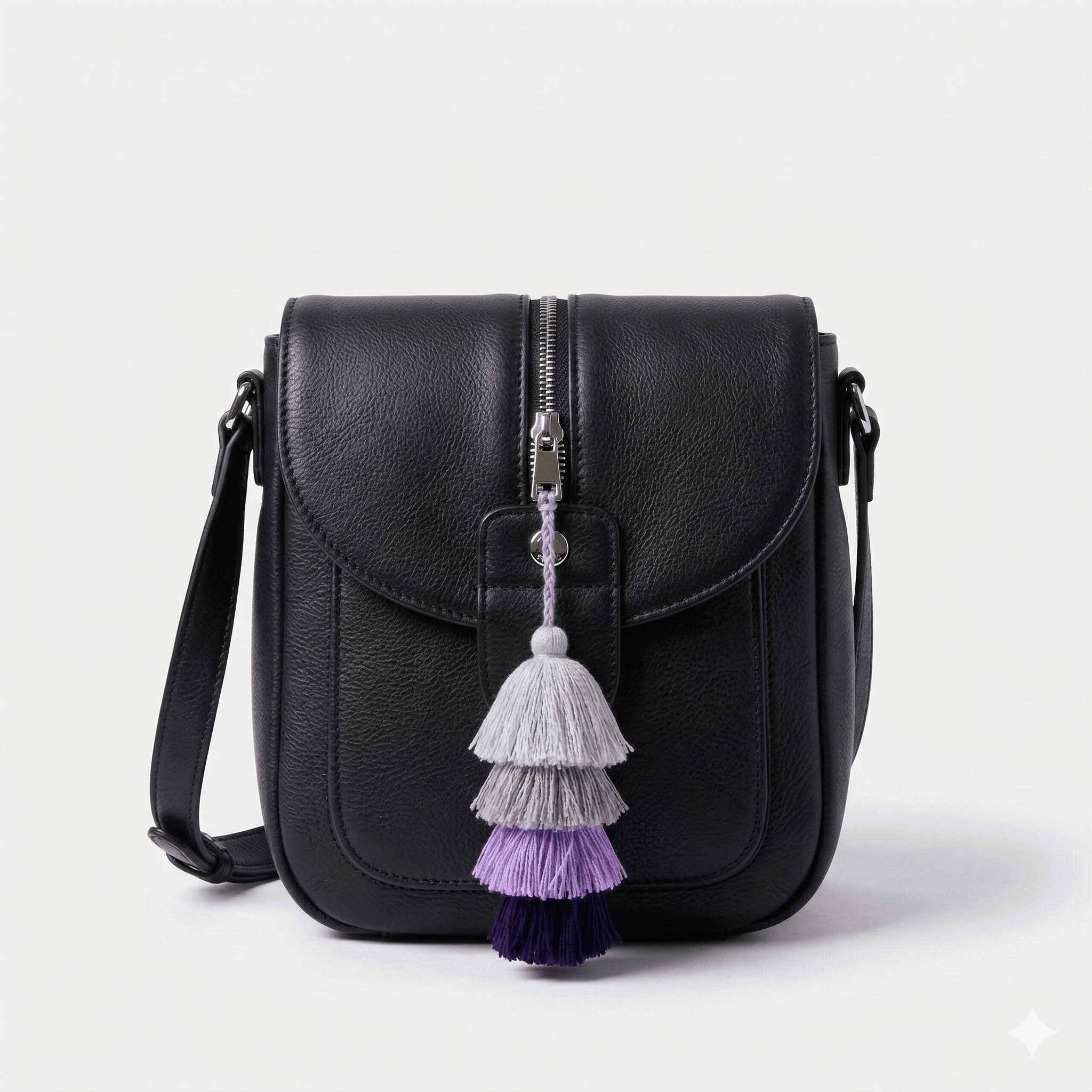 Waterfall Tassel Zipper Pull | Colorful Handmade Charm from Mexico Zipper Pulls La Vie Bien Waterfall Tassel Zipper Pull | Colorful Handmade Charm from Mexico