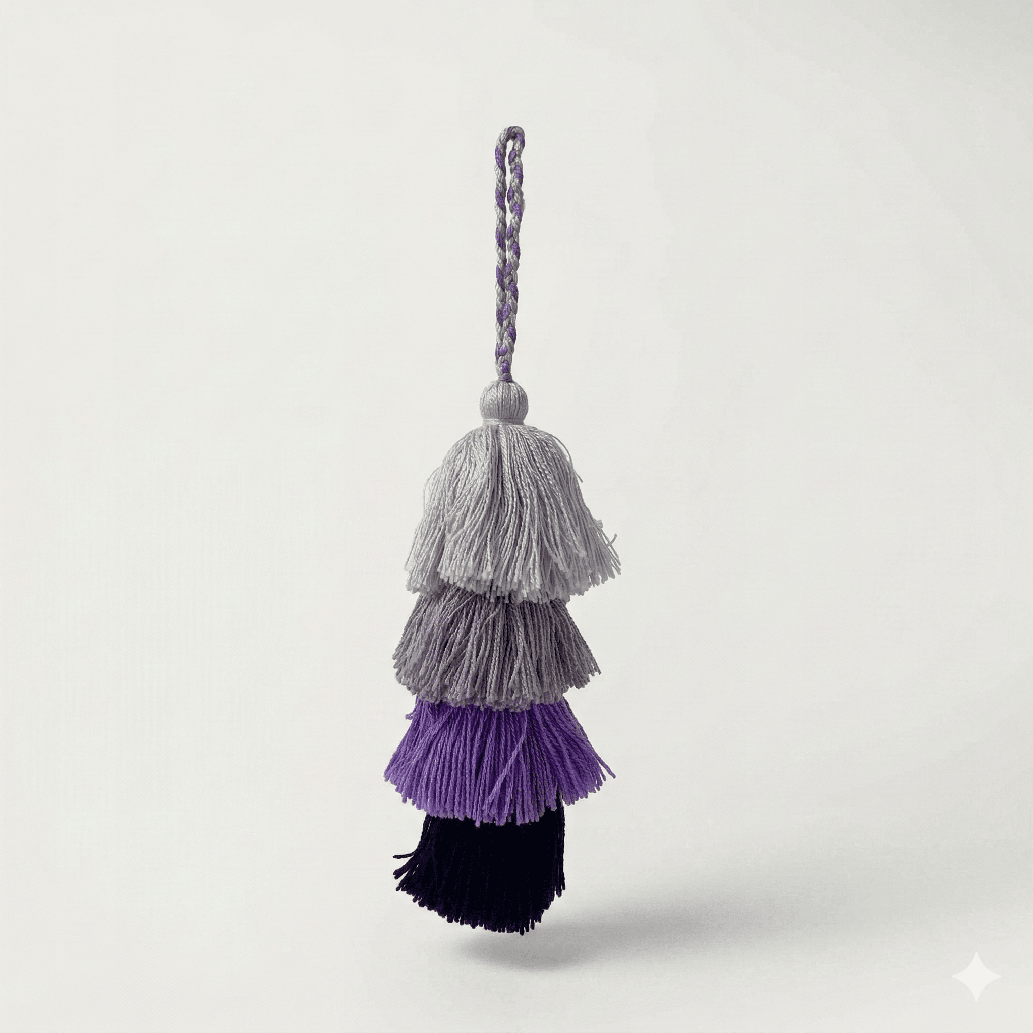 Waterfall Tassel Zipper Pull | Colorful Handmade Charm from Mexico Zipper Pulls La Vie Bien Waterfall Tassel Zipper Pull | Colorful Handmade Charm from Mexico
