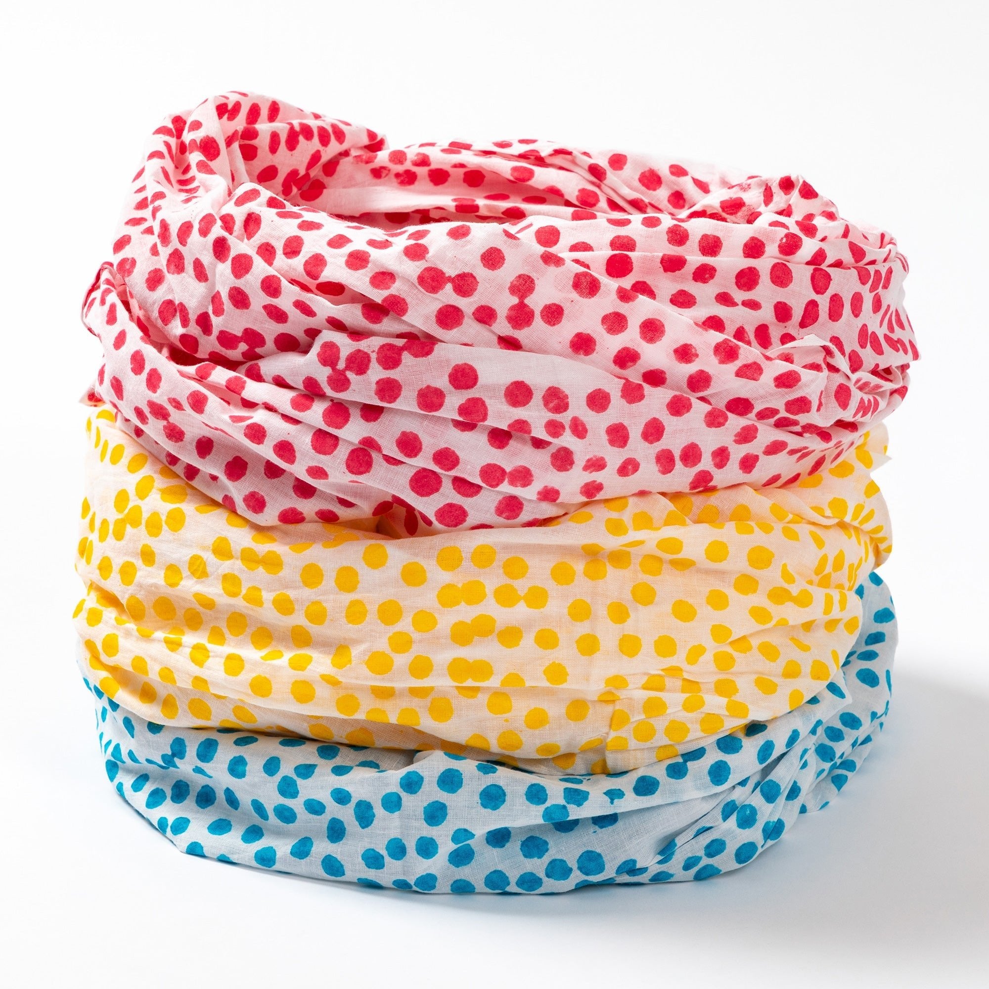 Waves of Color Infinity Scarf | Fair Trade Scarves & Bandanas La Vie Bien Waves of Color Infinity Scarf | Fair Trade