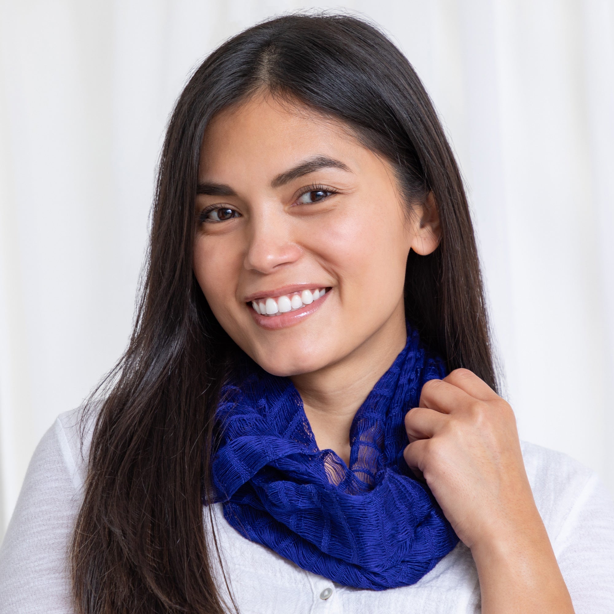Waves of Color Infinity Scarf | Fair Trade Scarves & Bandanas La Vie Bien Waves of Color Infinity Scarf | Fair Trade