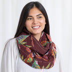 Waves of Color Infinity Scarf | Fair Trade Scarves & Bandanas La Vie Bien Waves of Color Infinity Scarf | Fair Trade