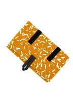 Wayfarer Jewelry Roll Travel Case - Confetti Mustard by Fair Anita