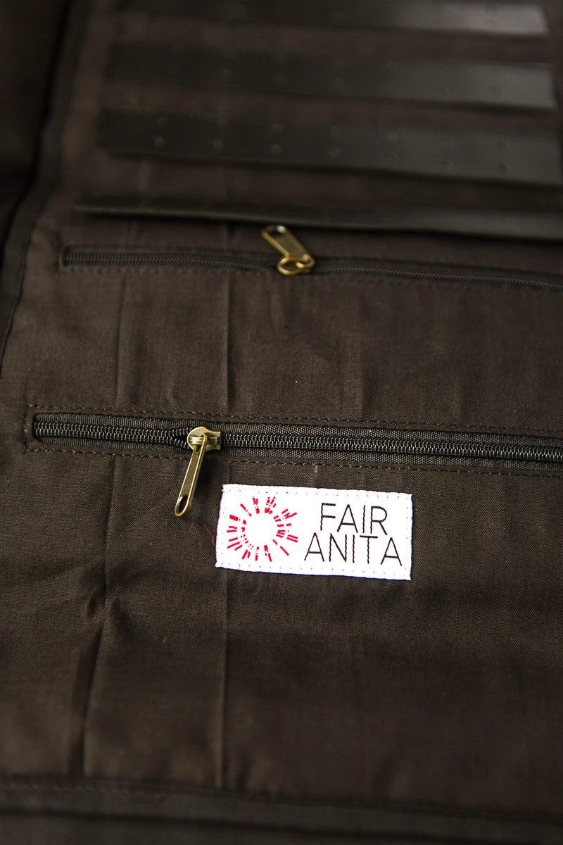 Wayfarer Jewelry Roll Travel Case - Diamond by Fair Anita