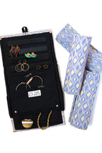 Wayfarer Jewelry Roll Travel Case - Diamond by Fair Anita