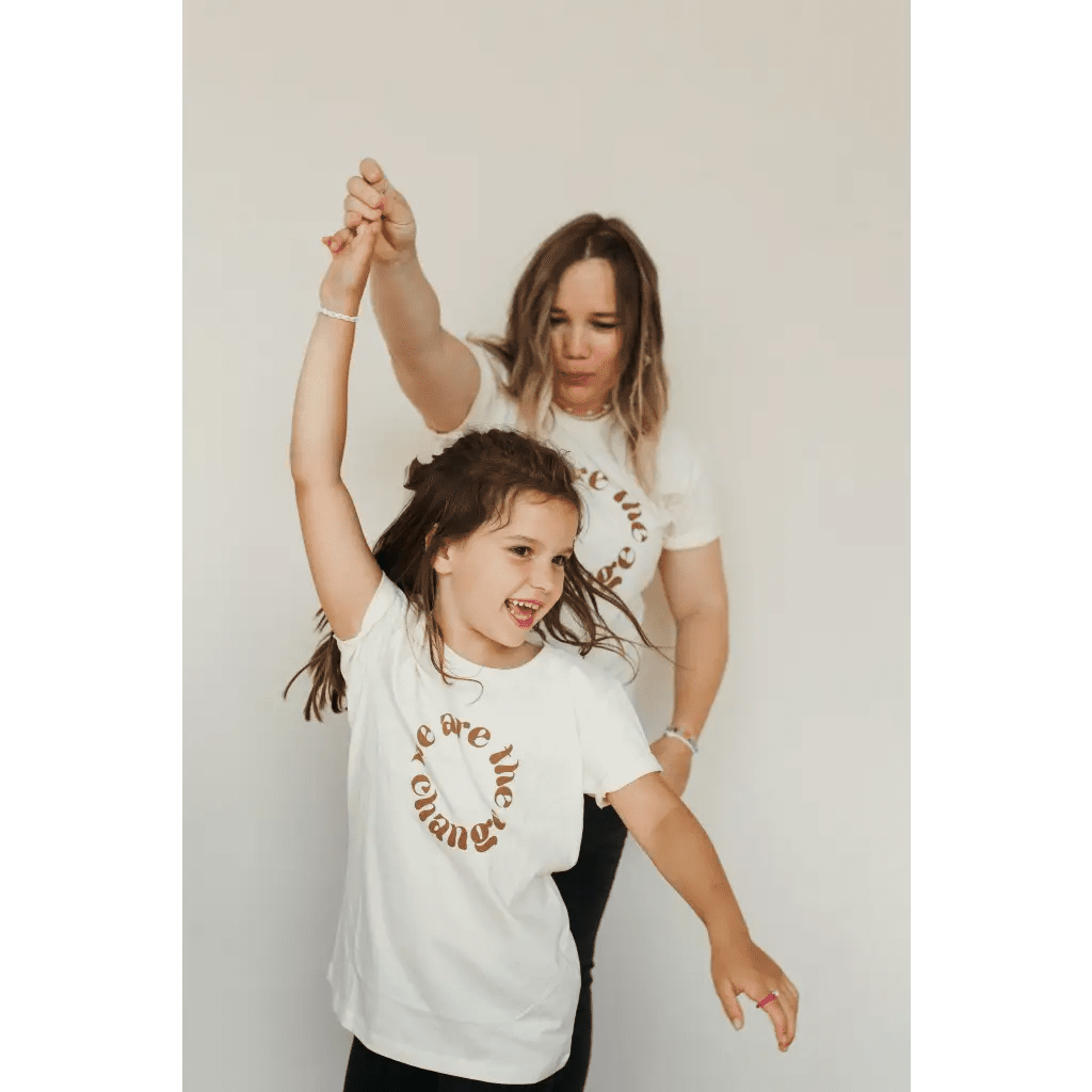 We are the Change Kids Graphic Tee by Polished Prints